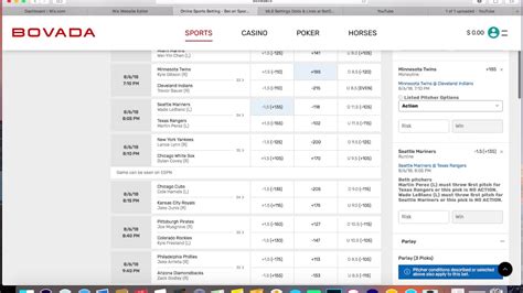 How To Bet A Parlay On Bovada .